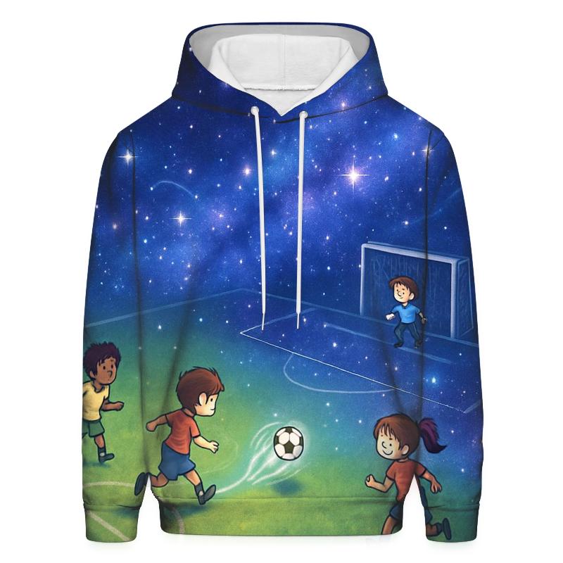 Youth Soccer Galaxy Field hoodie trends