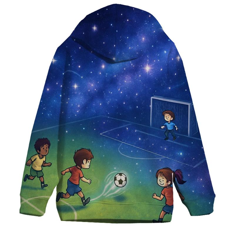 Youth Soccer Galaxy Field hoodie trends