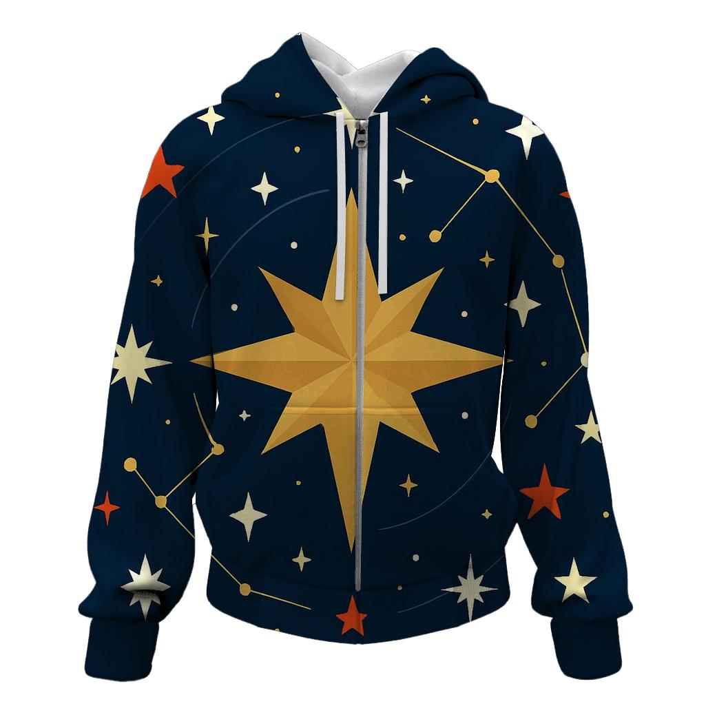 Northern Starburst Constellation hoodies fashion