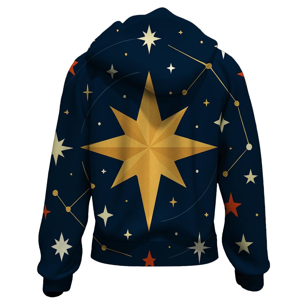 Northern Starburst Constellation hoodies fashion