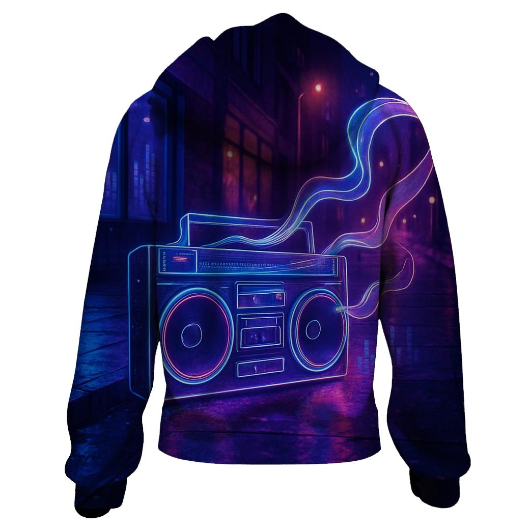 Neon Sidewalk Jam hoodie styles