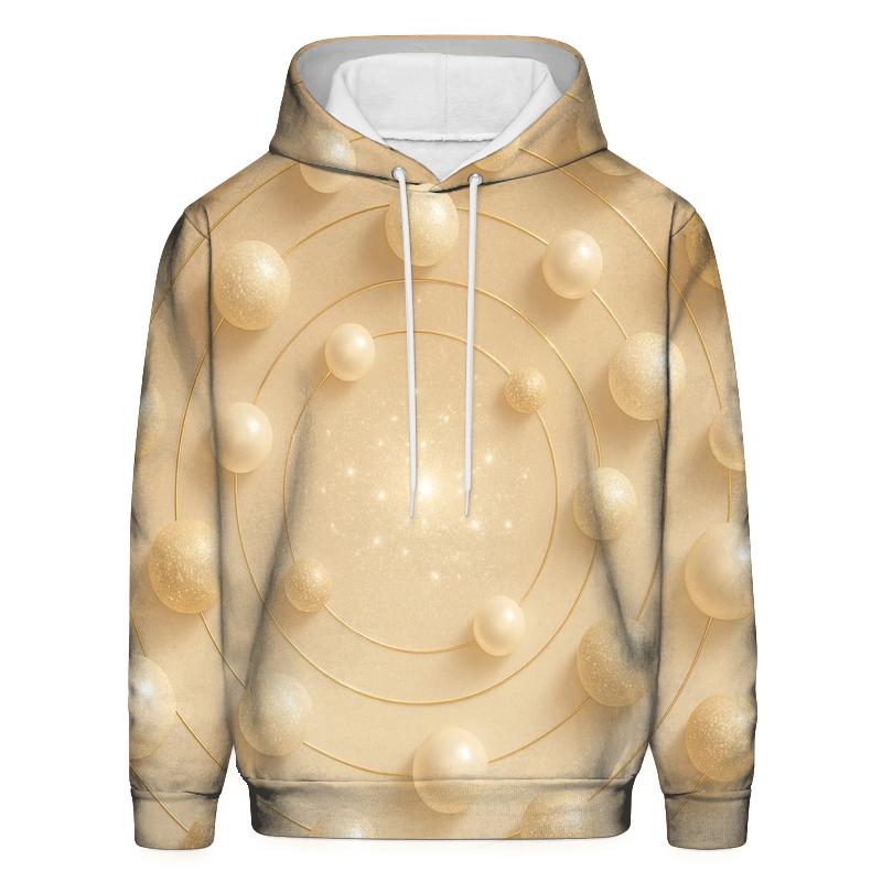 Champagne Orbit Halo custom hoodies