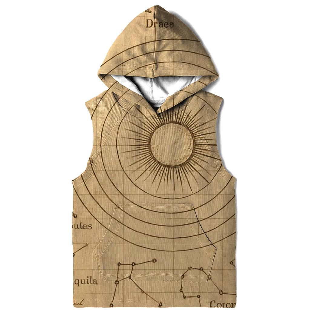 Sepia Star Chart Classroom Diagram hoodie styles