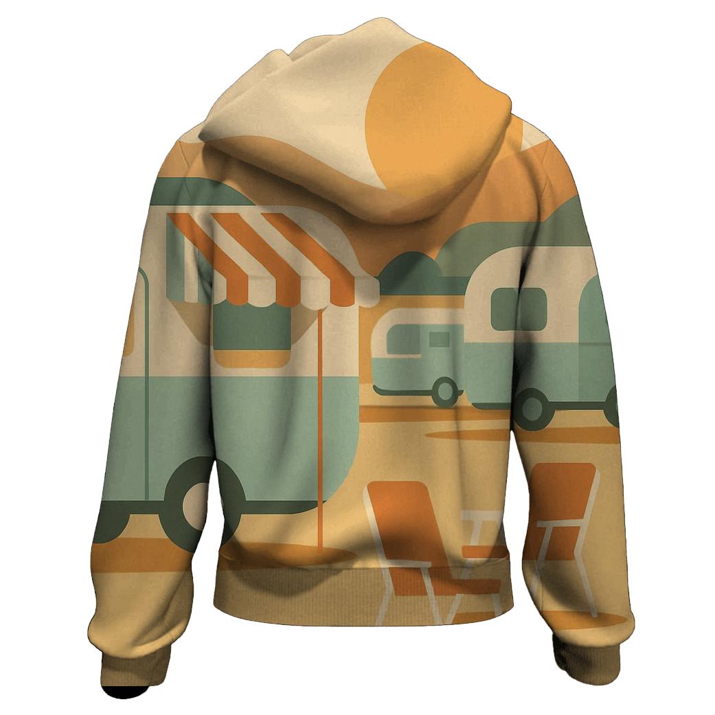 Sunny Caravan Park Morning hoodies fashion