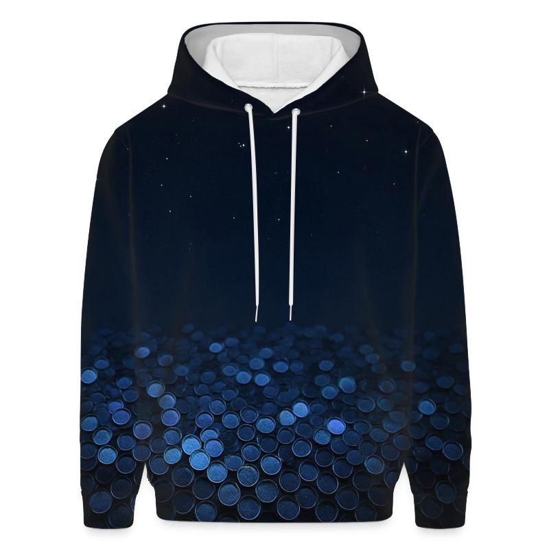 Midnight Sequin Horizon hoodie trends