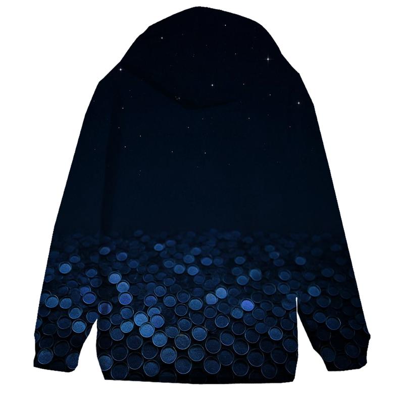 Midnight Sequin Horizon hoodie trends