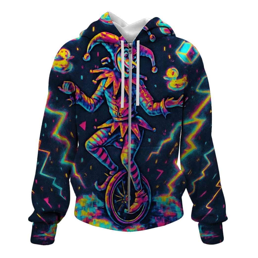 Glitch Circus Cloud Rider hoodie styles