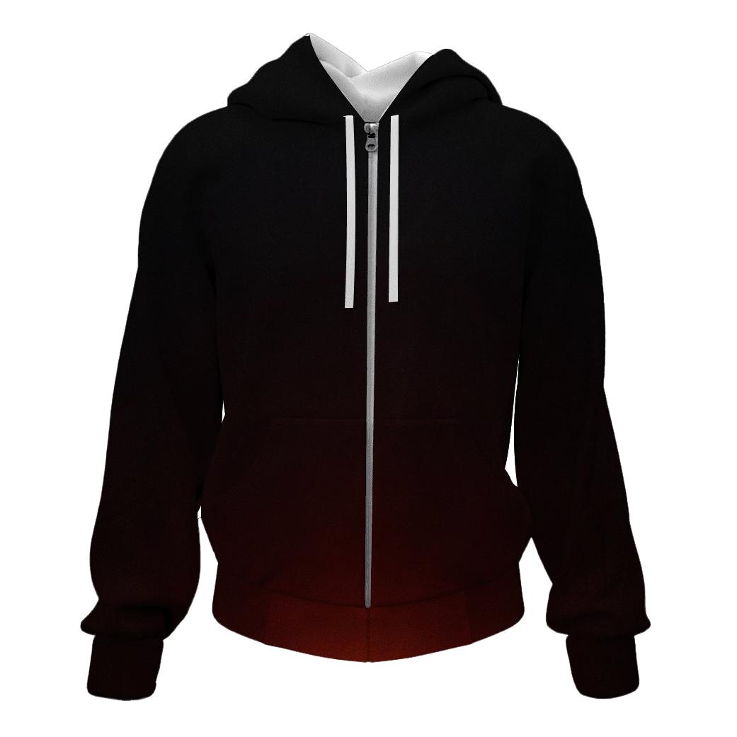 Obsidian Ember Fade hoodie designs