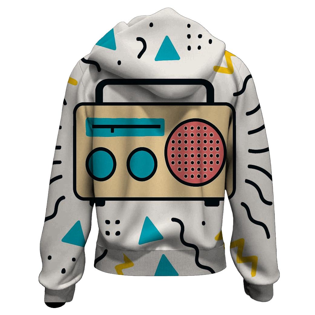 Memphis Radio Waves custom hoodies