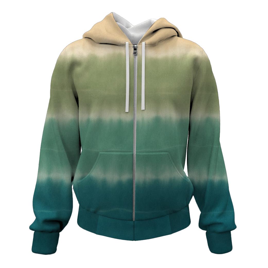 Earth Horizon Stripe Ombre hoodie styles