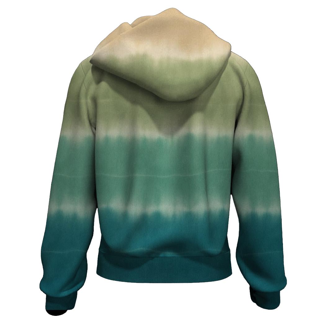 Earth Horizon Stripe Ombre hoodie styles