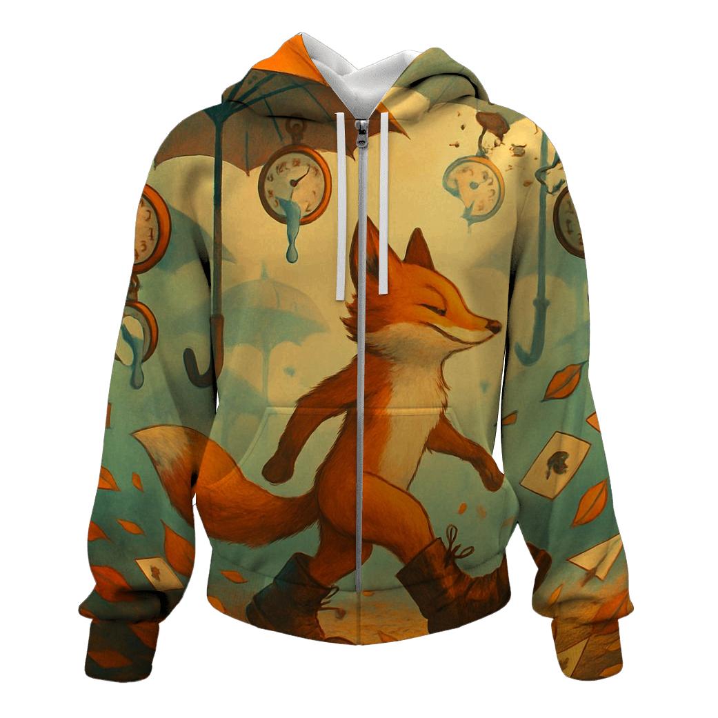 Umbrella Forest Time Shuffle custom hoodies