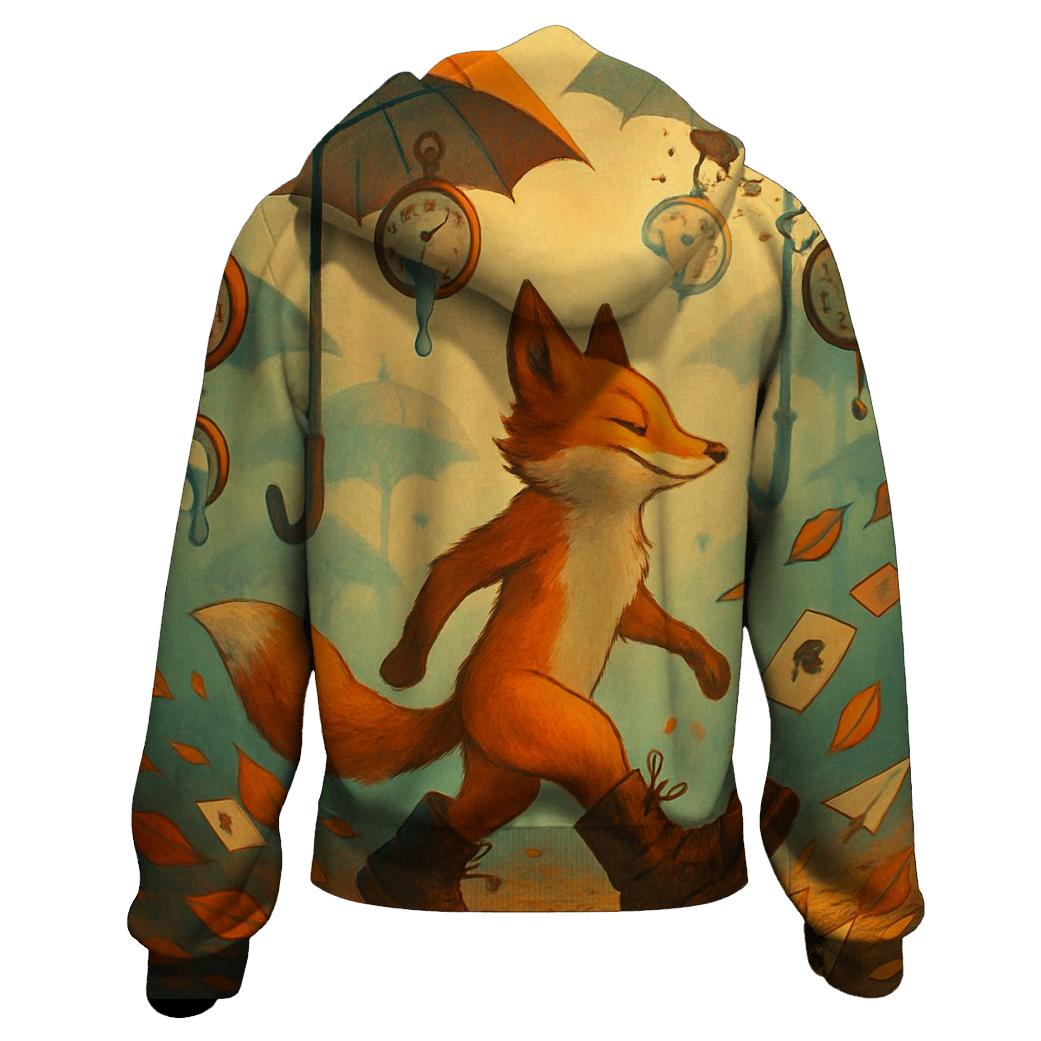 Umbrella Forest Time Shuffle custom hoodies