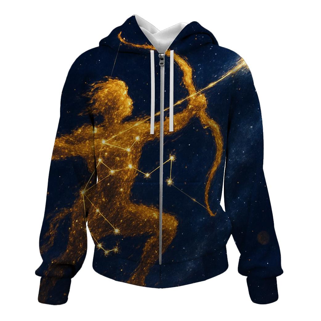 Sagittarius Comet Archer Trail premium hoodies