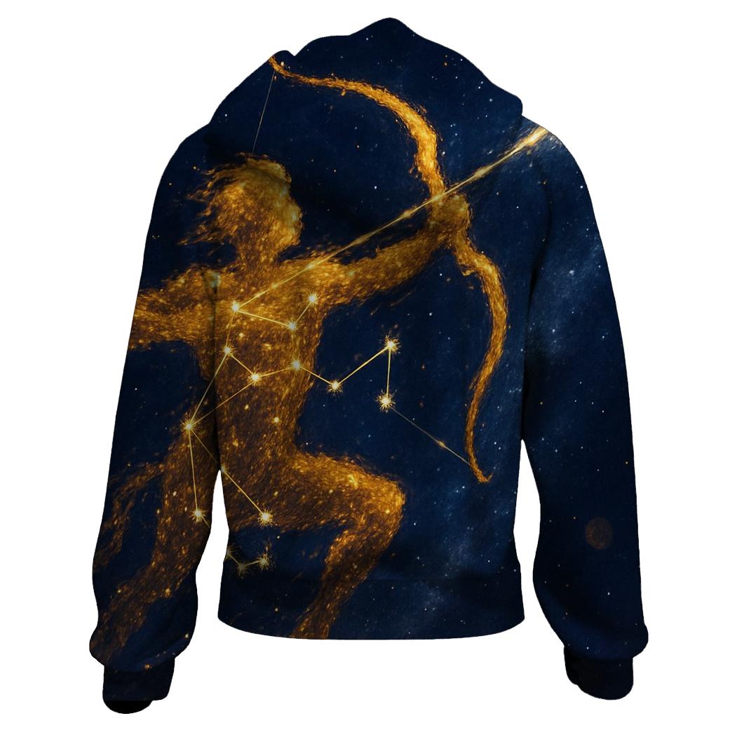 Sagittarius Comet Archer Trail premium hoodies