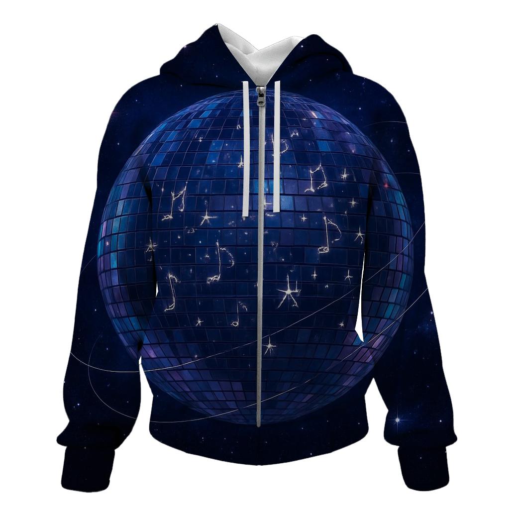 Disco Constellation Sphere hoodie styles