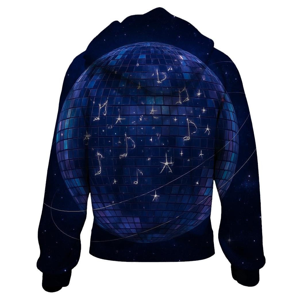 Disco Constellation Sphere hoodie styles