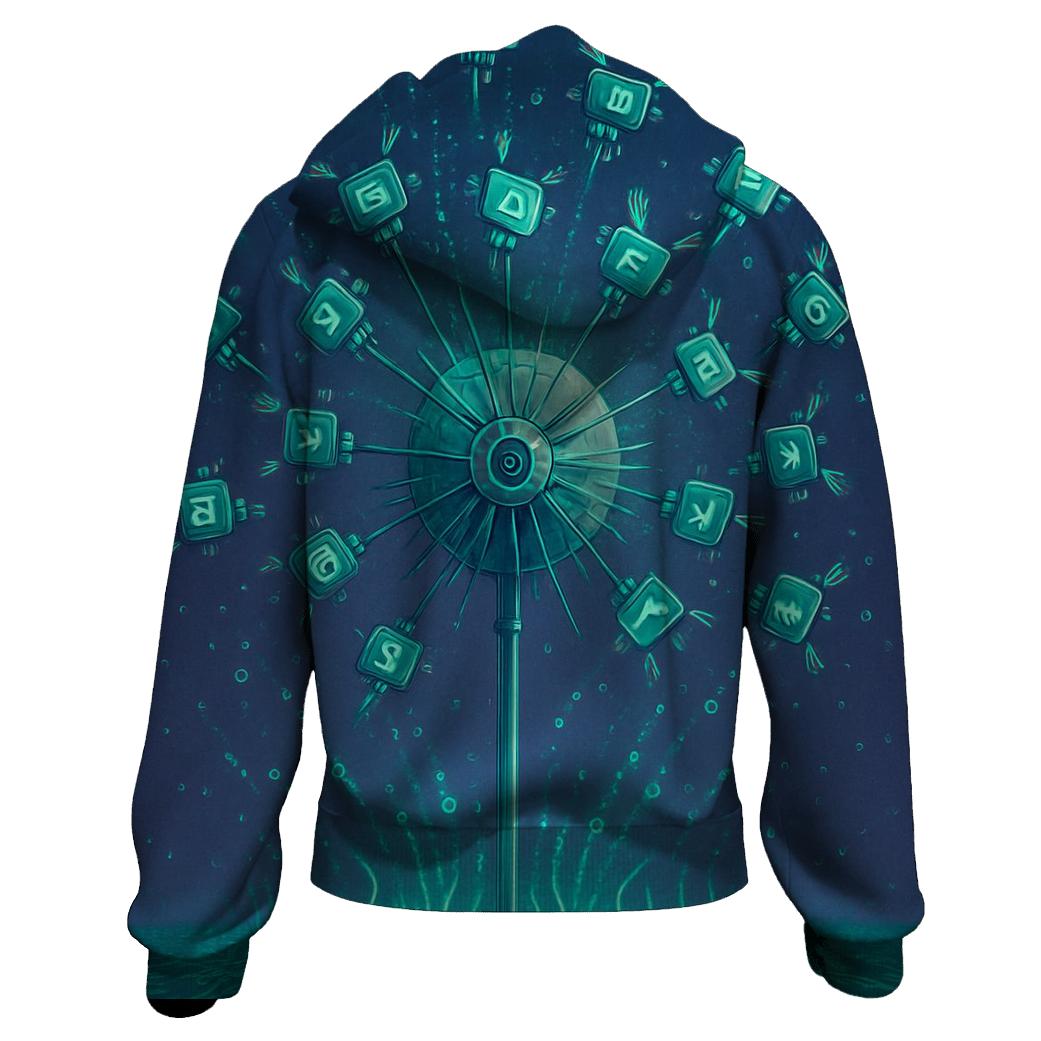Mechanical Dandelion Codefield pullover hoodies