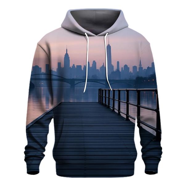 Harlem River Dawn Over Manhattan hoodie styles