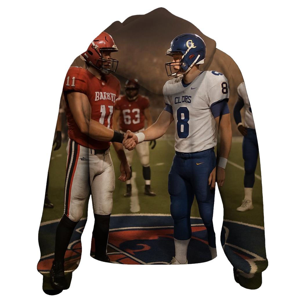 Halftime Truce Braves And Cubs Captains zip-up hoodies