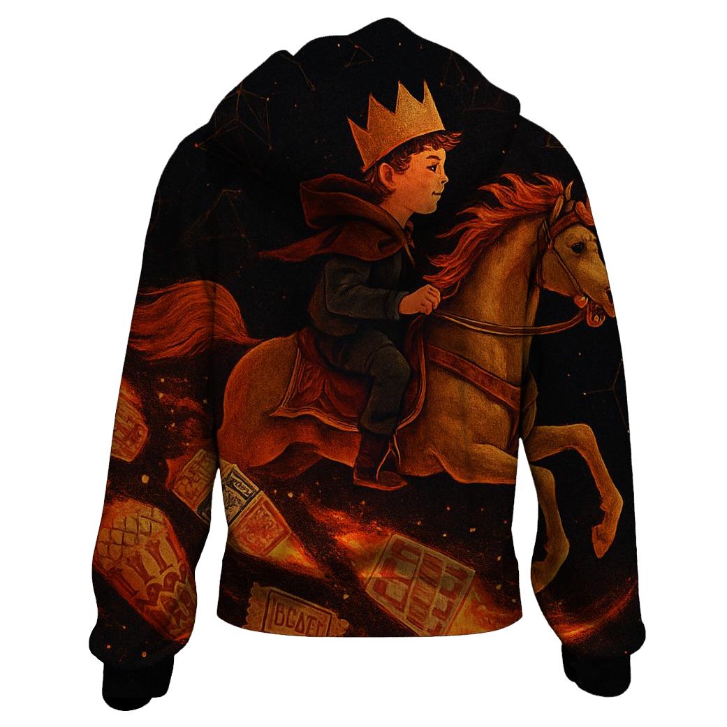Cardboard Crown Meteor Carnival lightweight hoodies