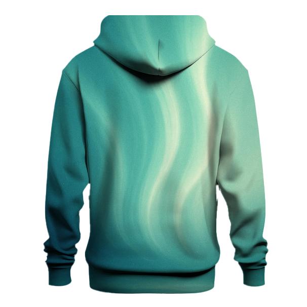 Glacial Aurora Drift zip-up hoodies