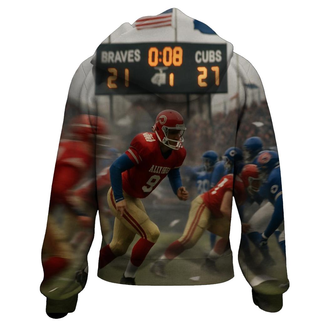 Two Minute Drill In The Windy City pullover hoodies