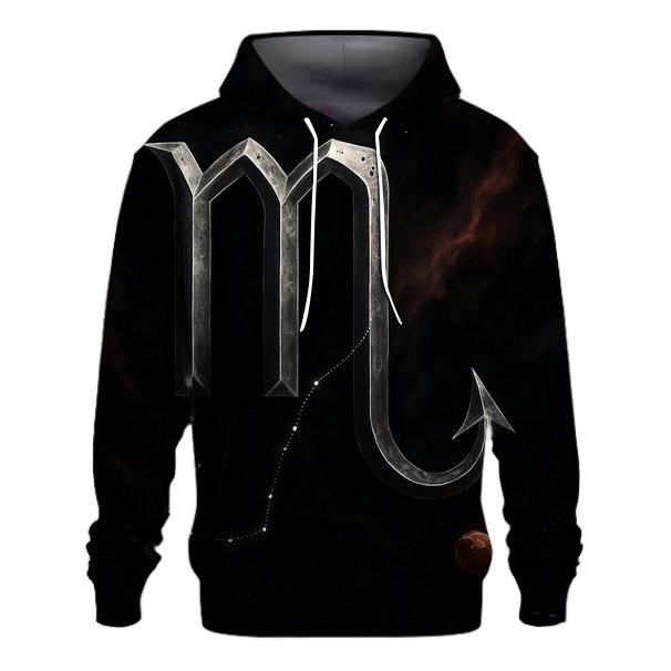 Scorpio Nebula Shadow Sigil zip-up hoodies