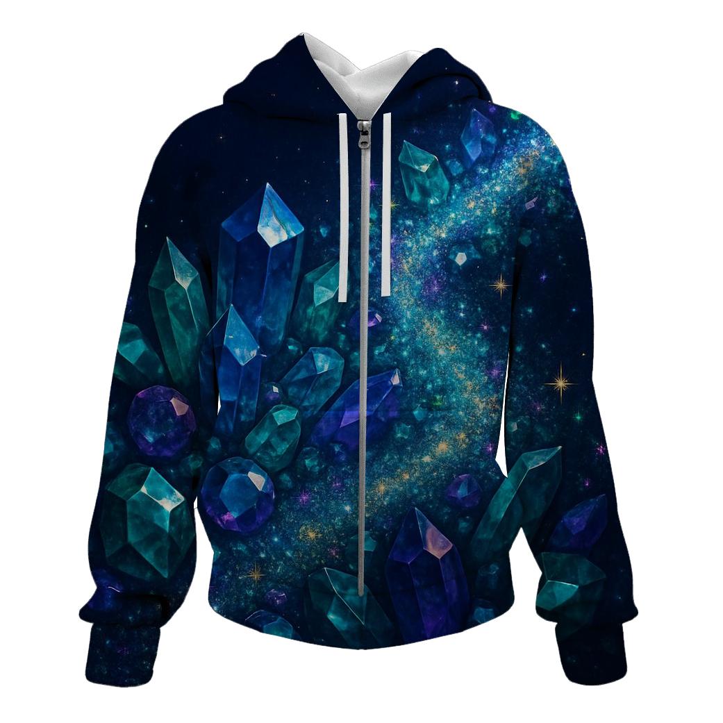 Celestial Gem Tides graphic hoodies