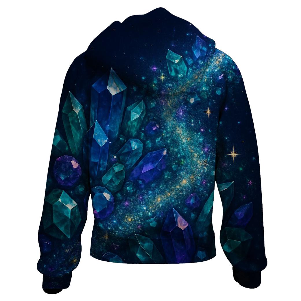 Celestial Gem Tides graphic hoodies