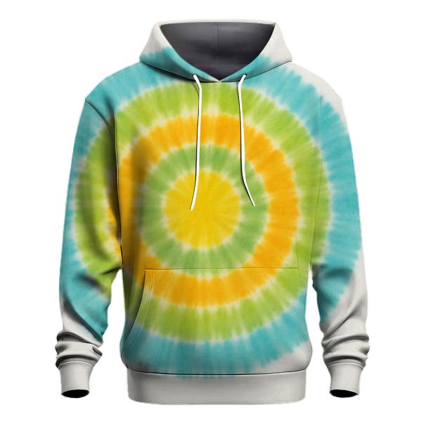 Citrus Bullseye Burst custom hoodies