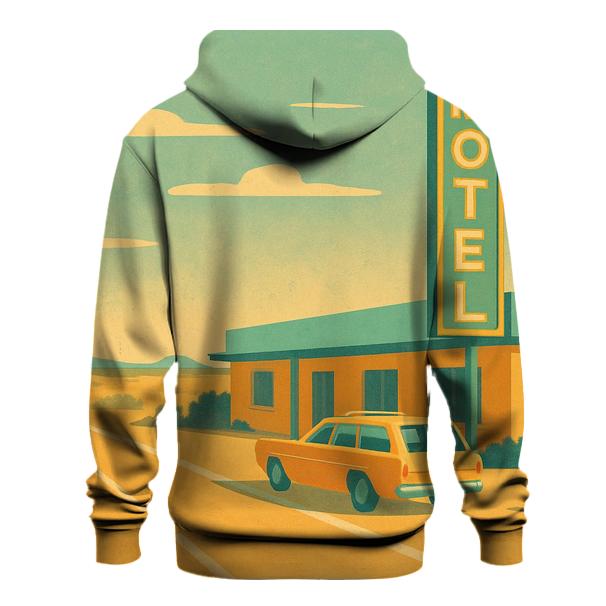 Sunbleached Motel Roadtrip designer hoodies