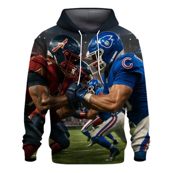 Gridiron Clash At Wrigley Field premium hoodies