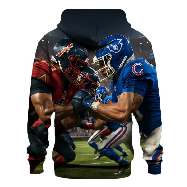 Gridiron Clash At Wrigley Field premium hoodies