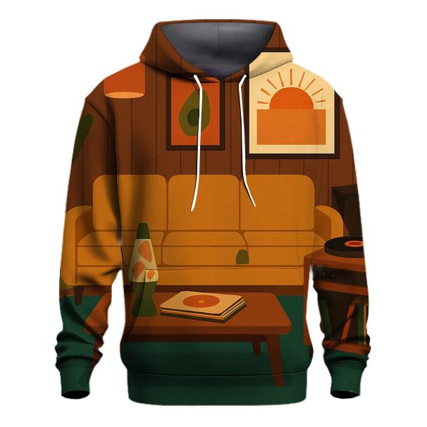 Groove Lounge Vinyl Session zip-up hoodies