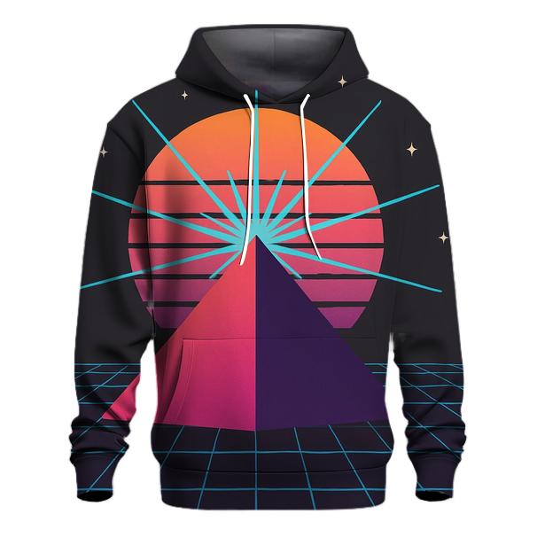 Laser Pyramid Horizon pullover hoodies