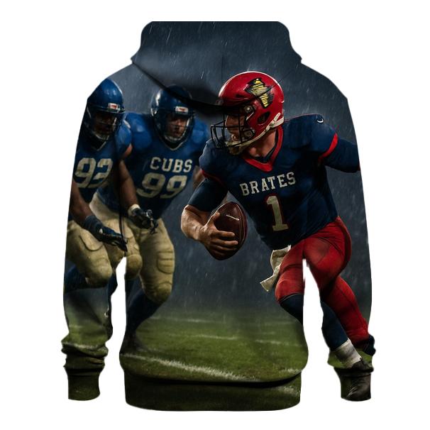 Braves Blitz Versus Bear Wall designer hoodies