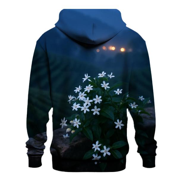 Tea Plantation Jasmine At Blue Hour hoodie trends