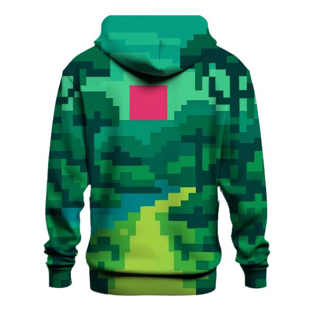 Arcade Pixel Jungle hoodie designs