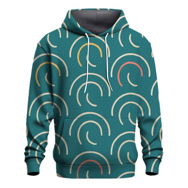 Gravitational Lens Arc Mosaic lightweight hoodies