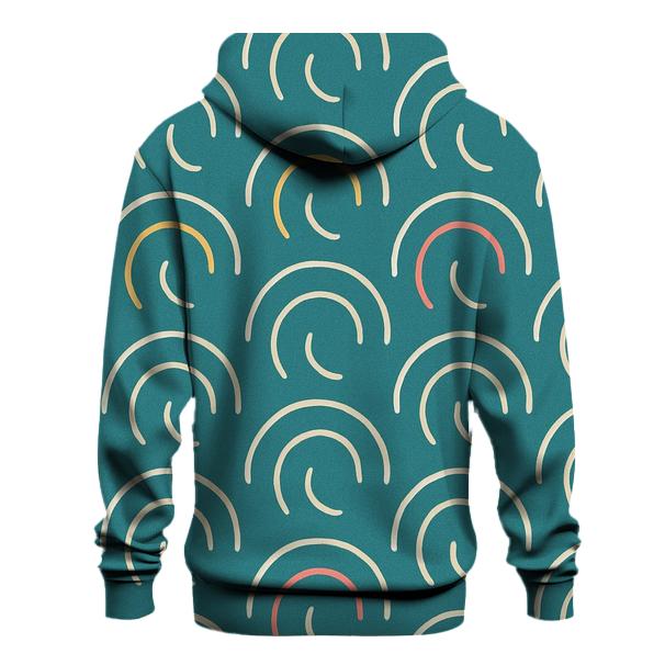 Gravitational Lens Arc Mosaic lightweight hoodies