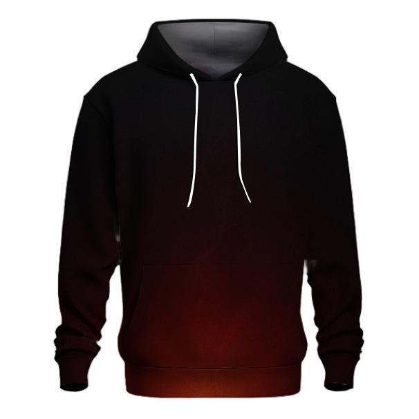 Obsidian Ember Fade pullover hoodies