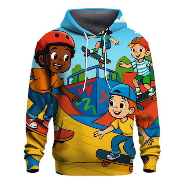 Kids Park Skateboard Jam hoodie styles