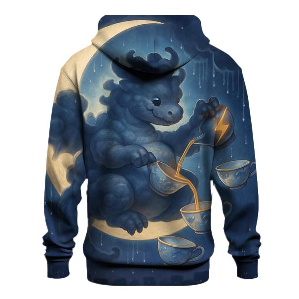 Tea Time Thunder Dragon zip-up hoodies