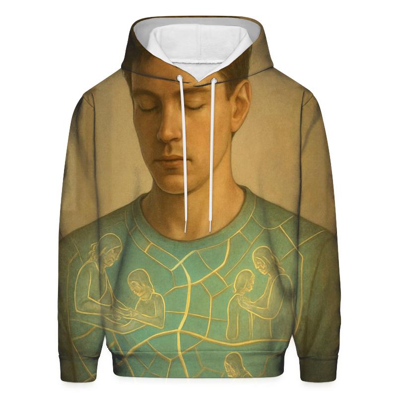 The Map She Drew Inside My Heart designer hoodies