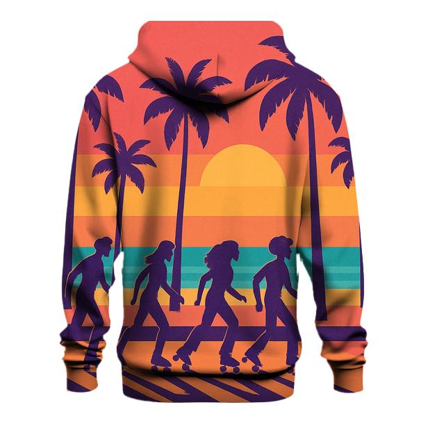 Sunset Boardwalk Skaters hoodie trends