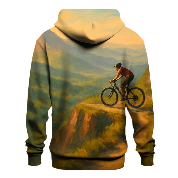 Mountain Trail Cycling Panorama hoodies fashion