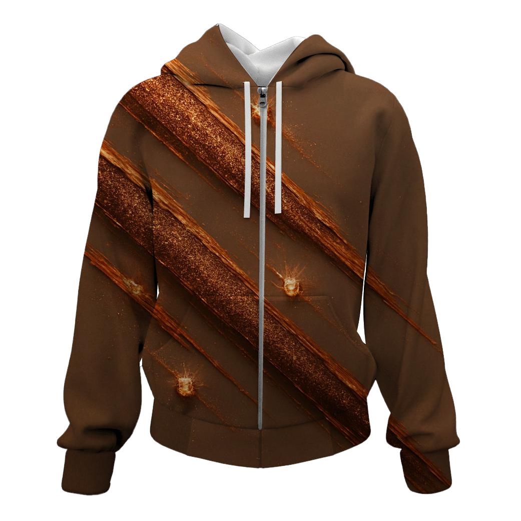 Bronzed Comet Trails lightweight hoodies