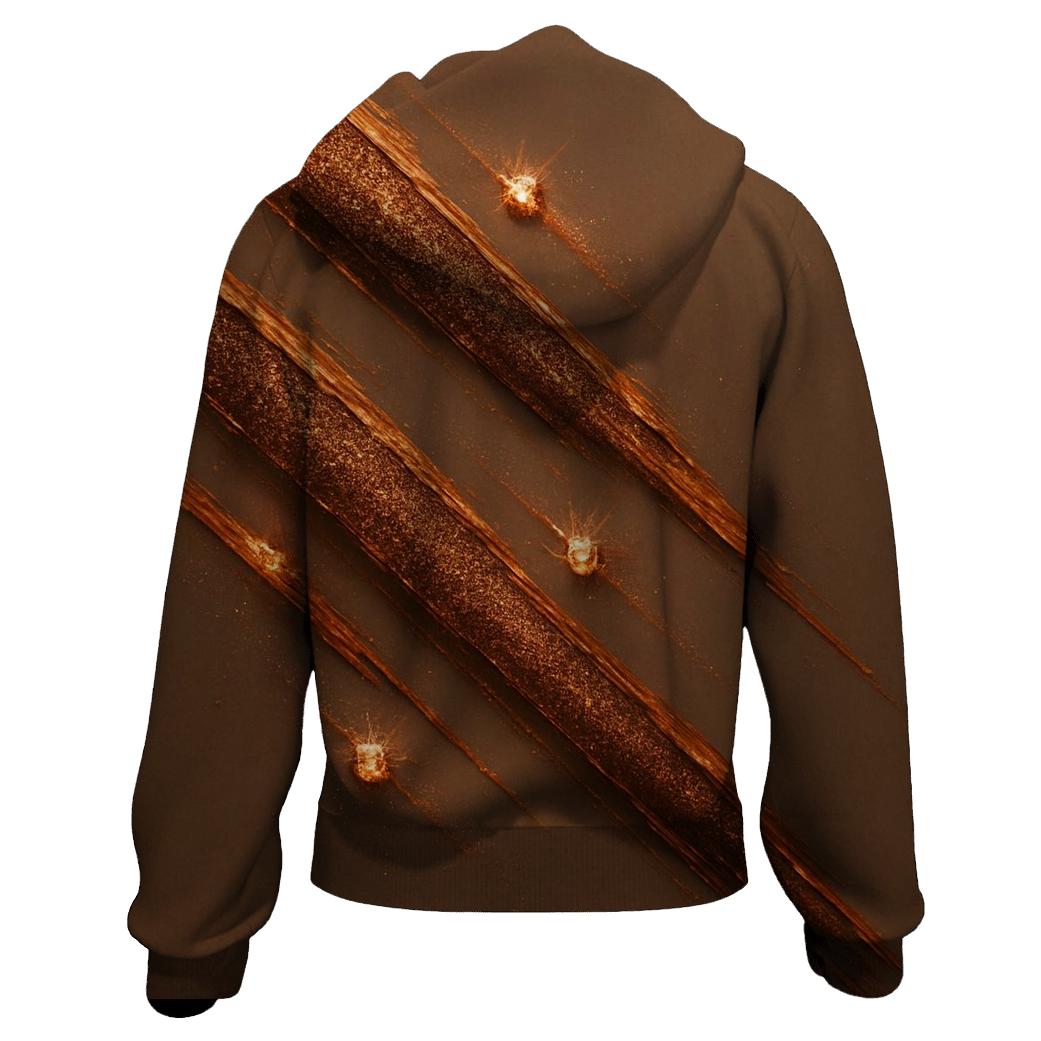 Bronzed Comet Trails lightweight hoodies