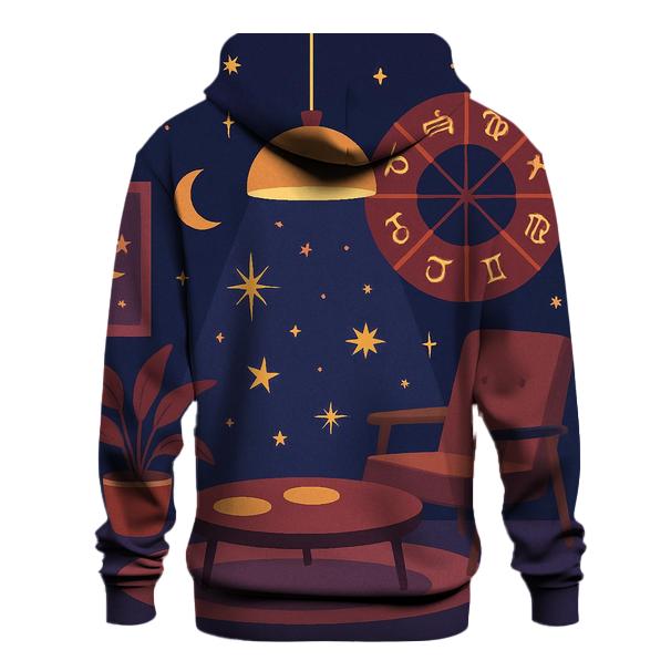 Cosmic Lounge Astrology Night printed hoodies